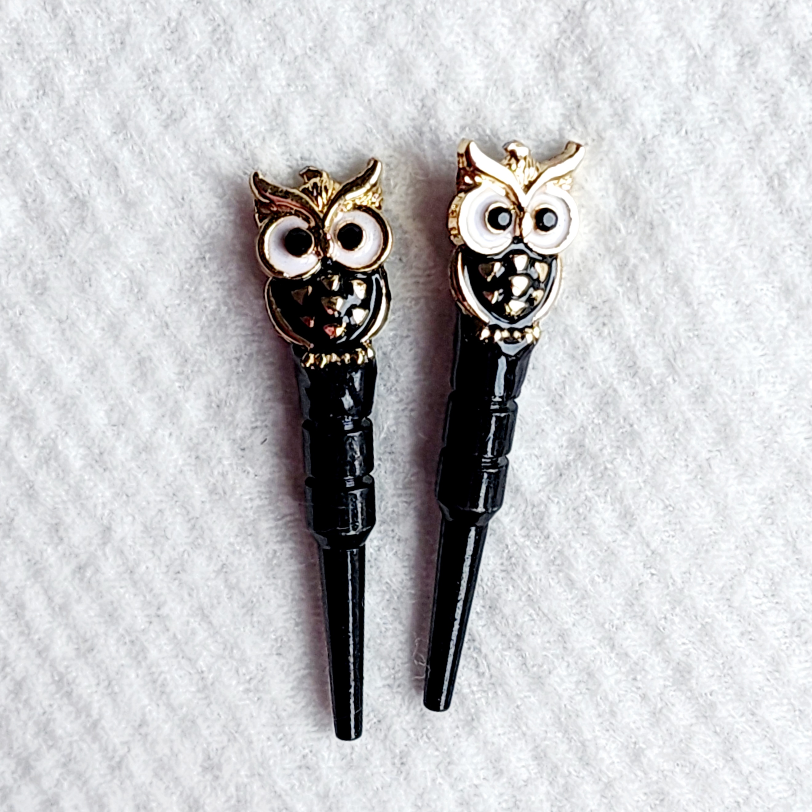 Owl cribbage pegs