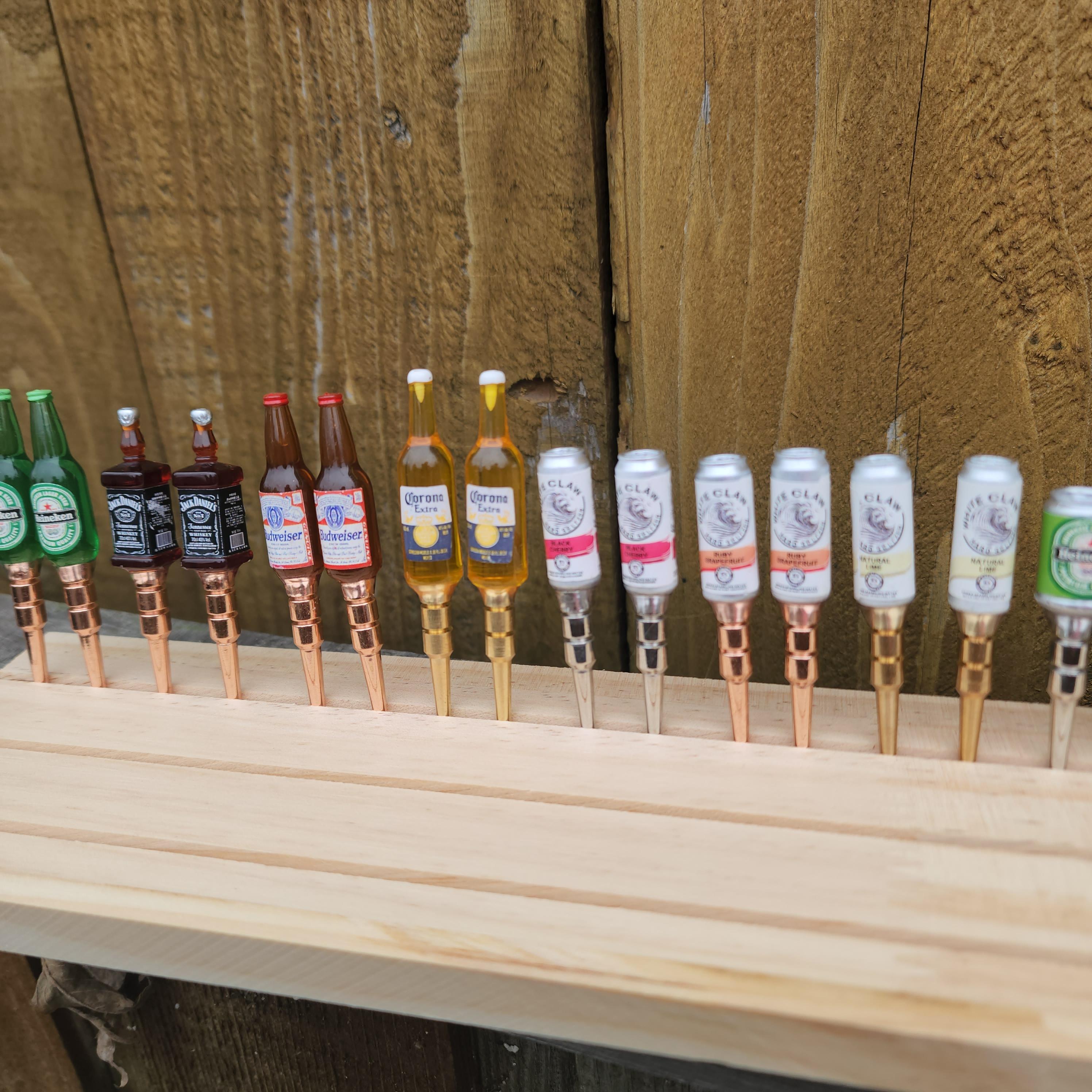 beer cribbage pegs