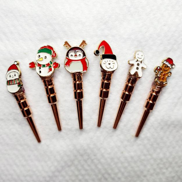 Christmas cribbage pegs